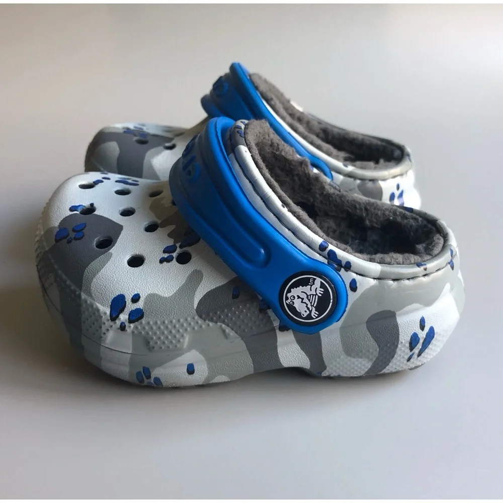 Crocs Kids Classic Lined Clog Size: C4